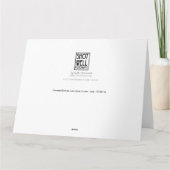 Manatee Verjaardag Laatste stuk taart Lady - BIG Kaart (Achterkant)