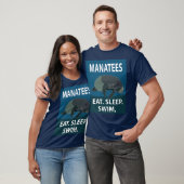 Manatee waterdier Manatee T-shirt (Unisex)