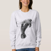 Manatee women's sweatshirts trui (Voorkant)