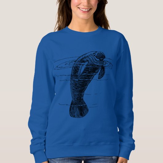 Manatee women's sweatshirts trui (Voorkant)