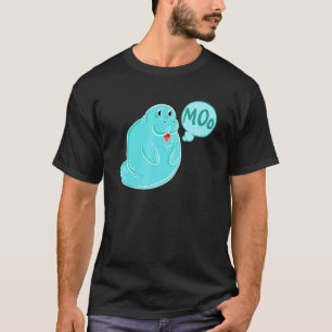 Manatee Zee Koe Moo Funny Manatee Shirt Dier Gi