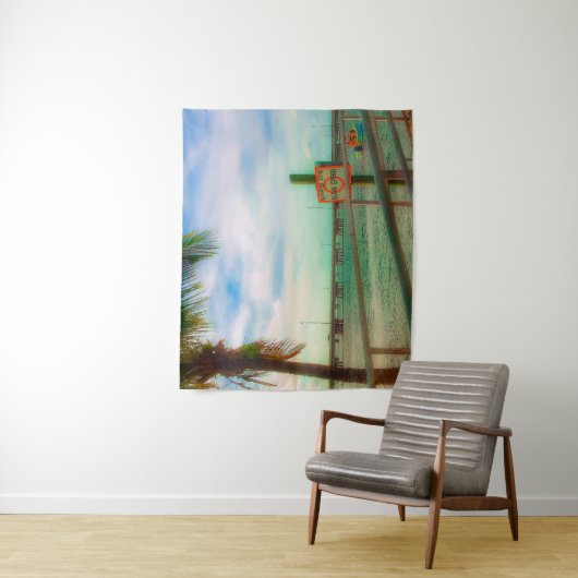 Manatee Zone Wandkleed (In situ)