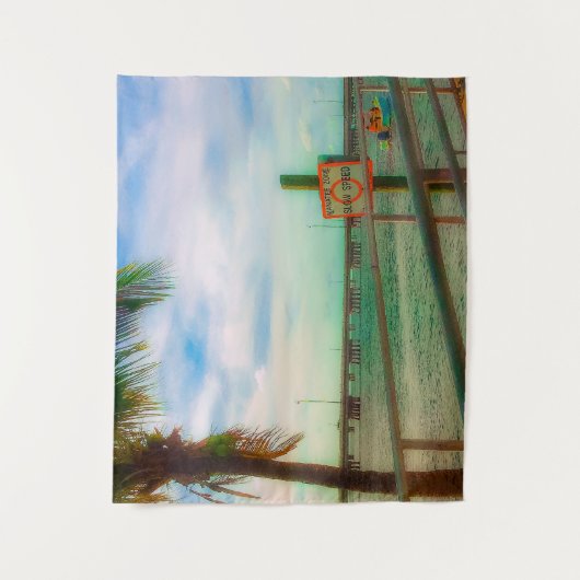 Manatee Zone Wandkleed (Voorkant)