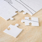 Manatees Adult Coloring Puzzle Legpuzzel (Zijkant)