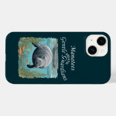 Manatees Gentle Aquatic Guardians Case-Mate iPhone Case (Achterkant (horizontaal))