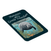 Manatees Gentle Aquatic Guardians Magneet (Rechterzijde)