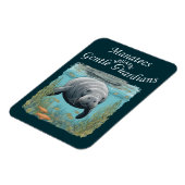 Manatees Gentle Aquatic Guardians Magneet (Linkerzijde)