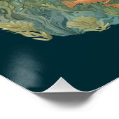 Manatees Gentle Aquatic Guardians Perfect Poster (Hoek)
