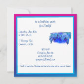 Manatees Happy Birthday Kaart (Achterkant)