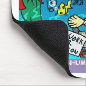 Manatees Inhumanatee Funny T - shirts Mokken Kaart Muismat (Hoek)