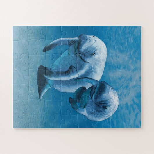 Manatees Legpuzzel (Horizontaal)