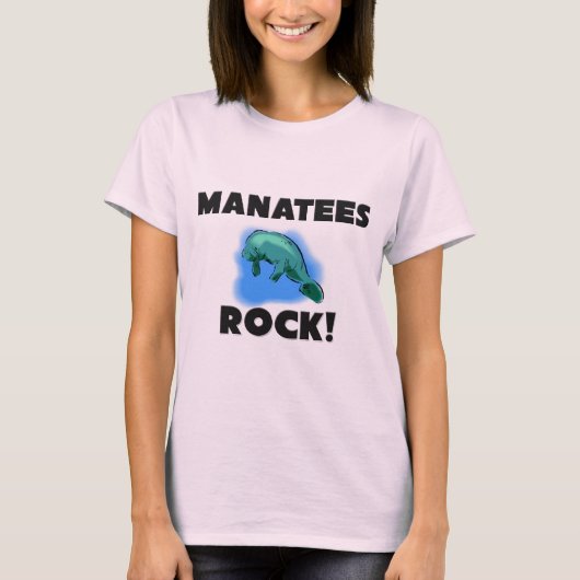 Manatees Rock T-shirt (Voorkant)
