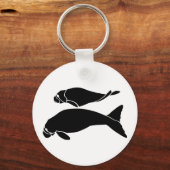 Manatees Sleutelhanger (Voorkant)