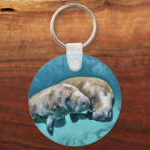 Manatees Sleutelhanger (Voorkant)