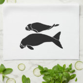 Manatees Theedoek (Gevouwen)