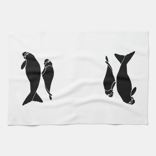 Manatees Theedoek (Horizontaal)