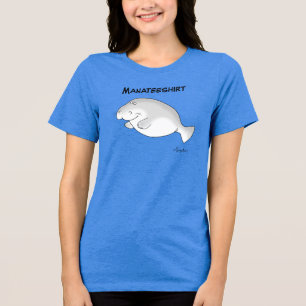 MANATEESHIRT door Sandra Boynton Tri-Blend Shirt