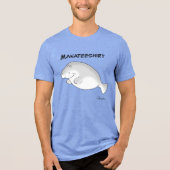 MANATEESHIRT door Sandra Boynton Tri-Blend Shirt (Voorkant)