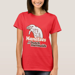 MANATEN ZIJN ALLEEN MAAR MATERIAAL T-SHIRT