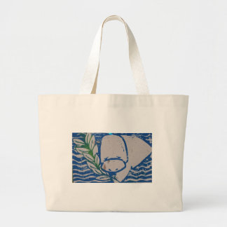 manatestrandtas grote tote bag