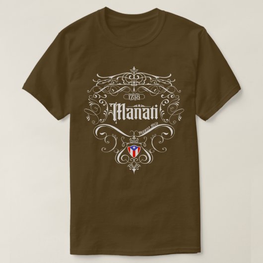 Manati ontwerp t-shirt (Design voorkant)