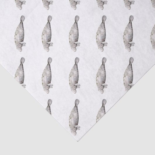 Manati Tissuepapier (Detail)