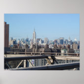 Manattan Skyline Poster (Voorkant)