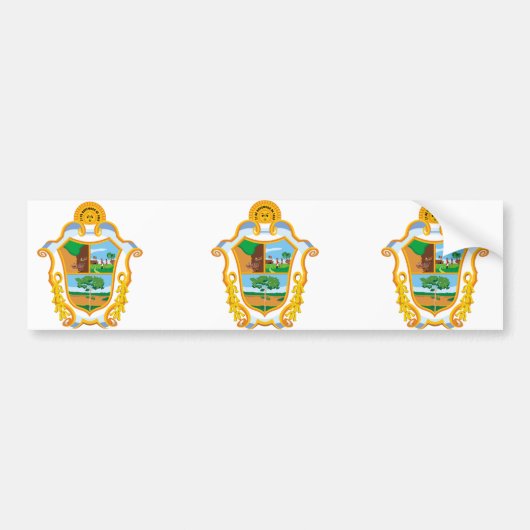 Manaus Amazonas, Brazilië Bumpersticker (Voorkant)