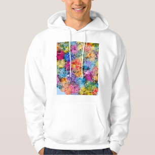 Manaus Brazilië Stadkaart Hoodie