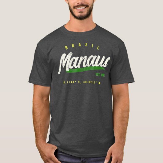 Manaus  Brazilië T-shirt (Voorkant)