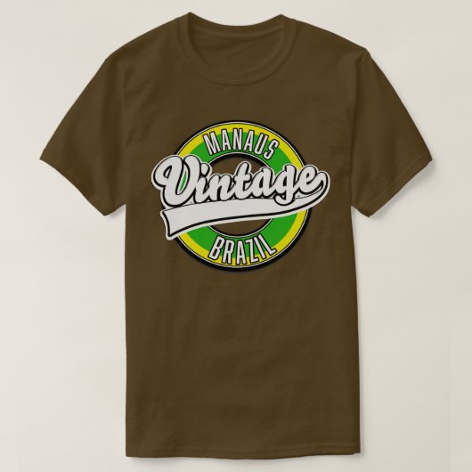 Manaus Brazilië T-shirt (Design voorkant)