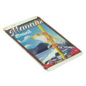 Manaus Brazilië vintage reisposter Magneet (Rechterzijde)