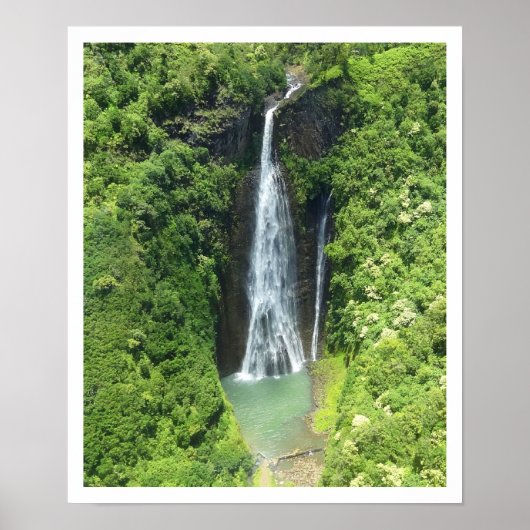 Manawaiopuna Herfsten Kauai Hawaii Poster (Voorkant)