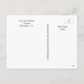 Manayunk-Vakantie van de Straat van Philadelphia Feestdagenkaart (Achterkant)