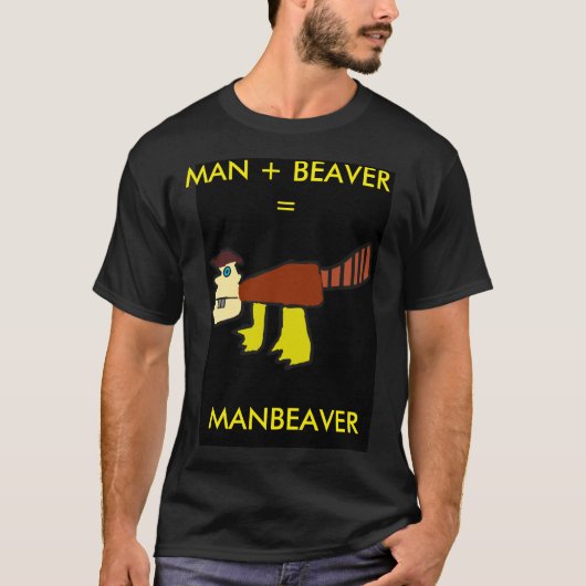 manbeaver-vergelijking t-shirt (Voorkant)