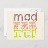 Manc Kaart - Mad Fer It (Voorkant / Achterkant)