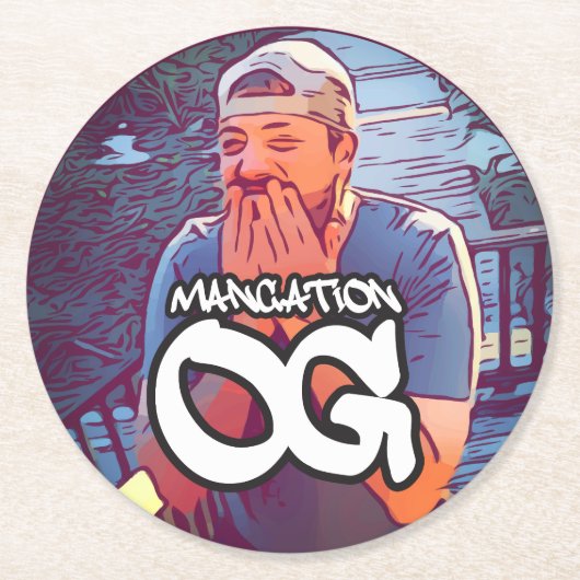 Mancation OG Onderzetter (Voorkant)