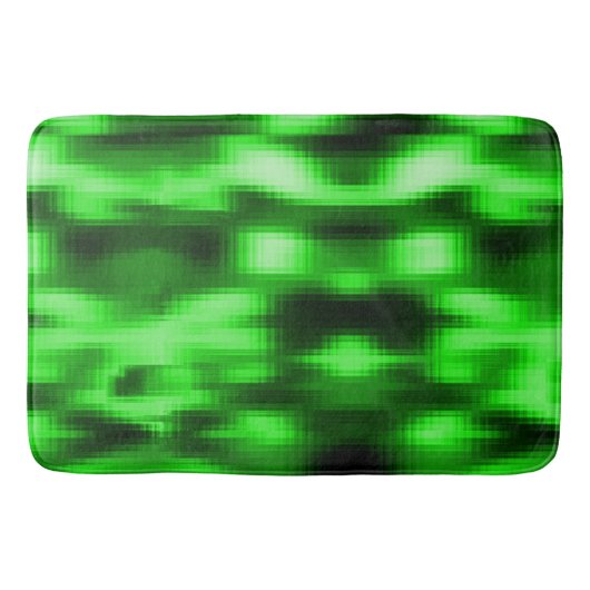 Manchado verde e preto estilo pastilhas de vidro badmat (Voorkant)