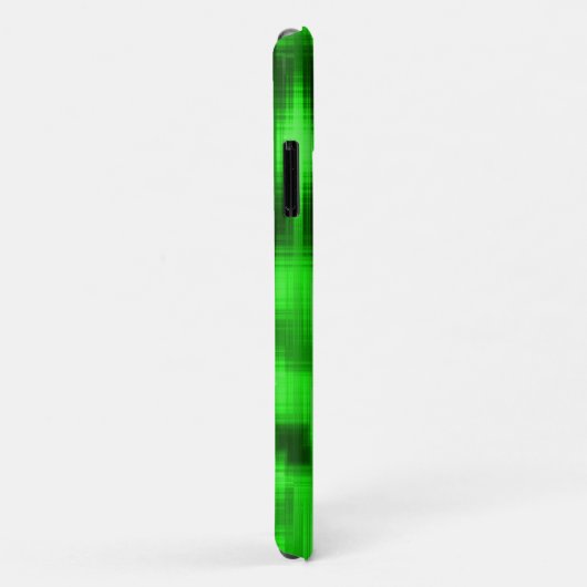 Manchado verde e preto estilo pastilhas de vidro Case-Mate iPhone case (Achterkant/rechts)