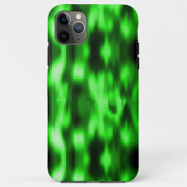 Manchado verde e preto estilo pastilhas de vidro Case-Mate iPhone case