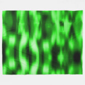 Manchado verde e preto estilo pastilhas de vidro fleece deken (Voorkant (Horizontaal))