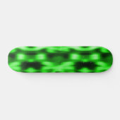 Manchado verde e preto estilo pastilhas de vidro persoonlijk skateboard (Horizontaal)