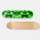Manchado verde e preto estilo pastilhas de vidro persoonlijk skateboard (Horizontaal)