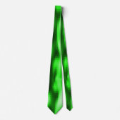 Manchado verde e preto estilo pastilhas de vidro stropdas (Voorkant)