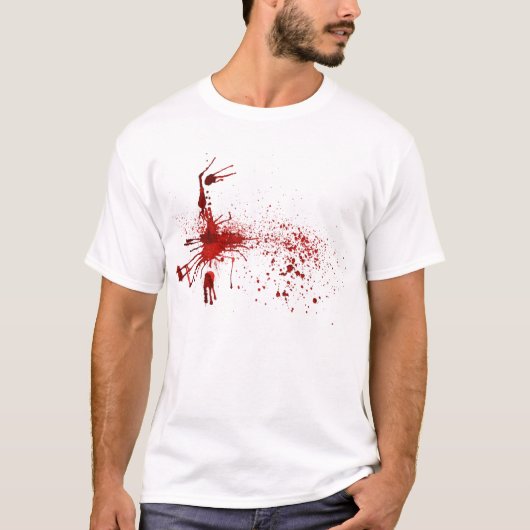 Manchas de sangre t-shirt (Voorkant)