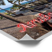 Manchebo Beach - Aruba - Poster (Hoek)