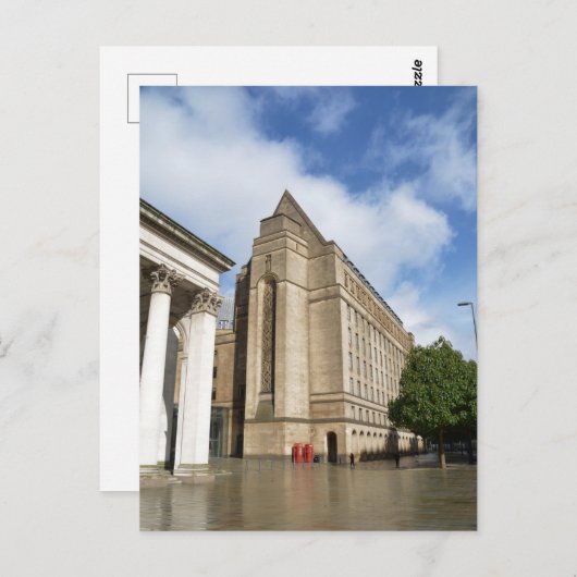 Manchester Architectuur briefkaart (Voorkant / Achterkant)