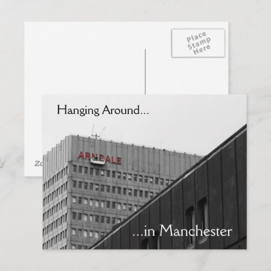 Manchester Arndale Briefkaart (Voorkant / Achterkant)
