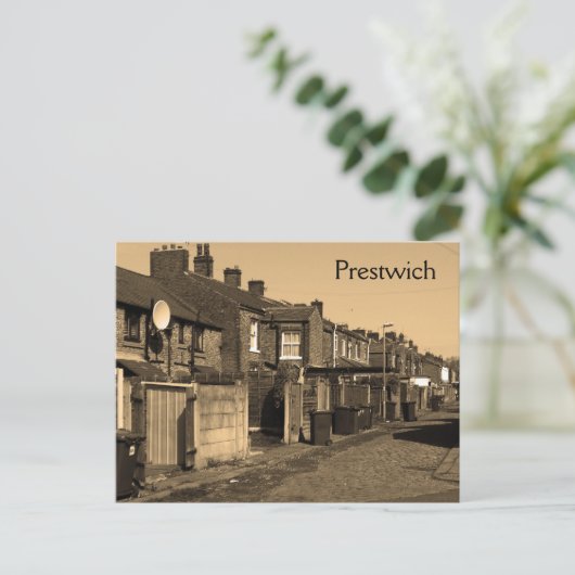 Manchester Back Streets Briefkaart (Staand voorkant)