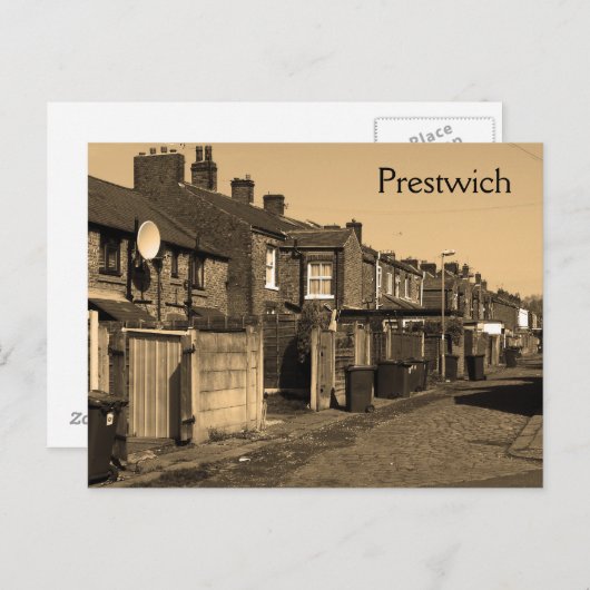 Manchester Back Streets Briefkaart (Voorkant / Achterkant)
